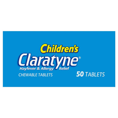 Claratyne Children’s Hayfever & Allergy Relief Grape 50 Chewable Tablets