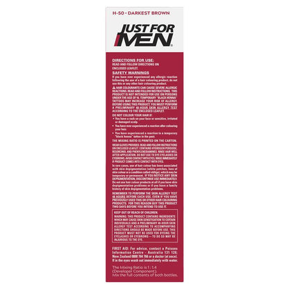 Just for Men Hair Colour 50 Darkest Brown