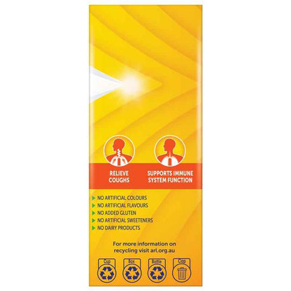 Bisolvon Cough Relief + Immune Support Cough Syrup for Kids + Adults - 200mL