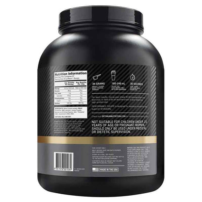 Optimum Nutrition Isolate Chocolate Milkshake 2.28kg