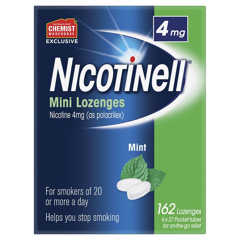 Nicotinell Mini 4mg 162 Lozenges