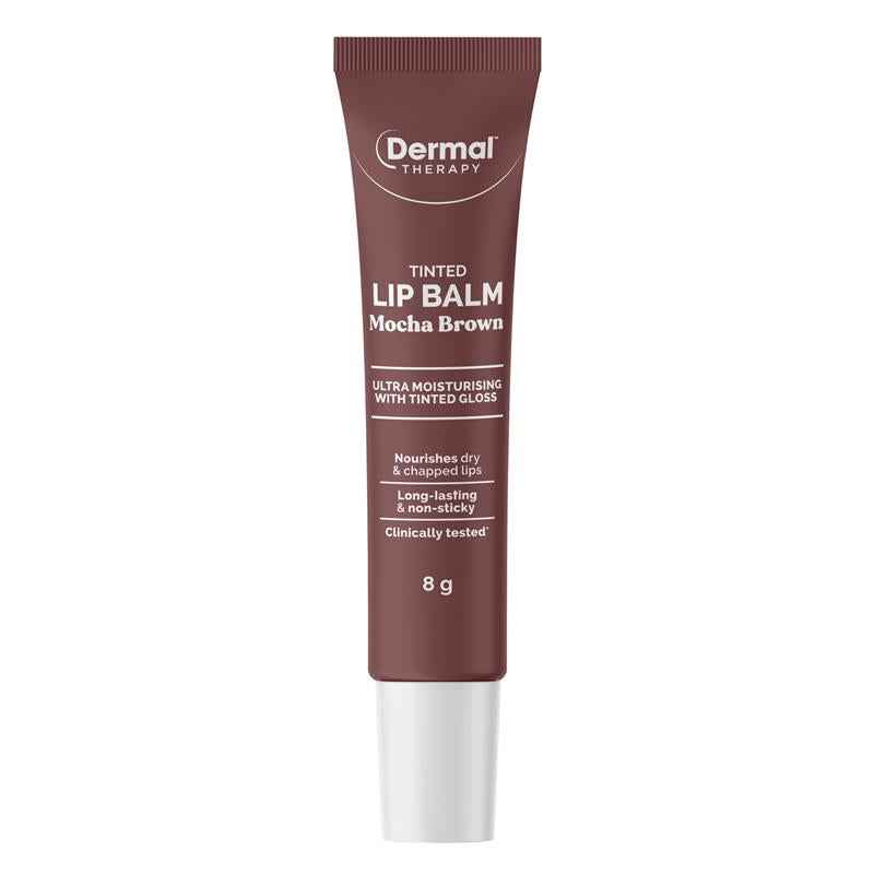 Dermal Therapy Tinted Lip Balm Mocha Brown 8g