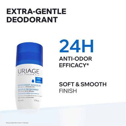 Uriage Eau Thermale Gentle Deodorant Roll On 50ml