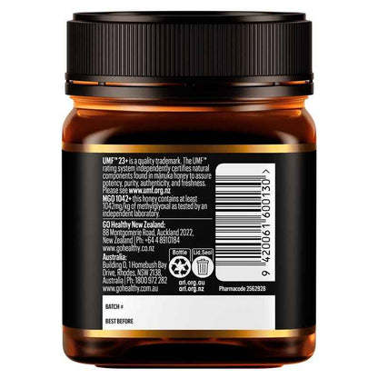 GO Healthy Manuka Honey UMF 23+ 250g (Not For Sale In WA)