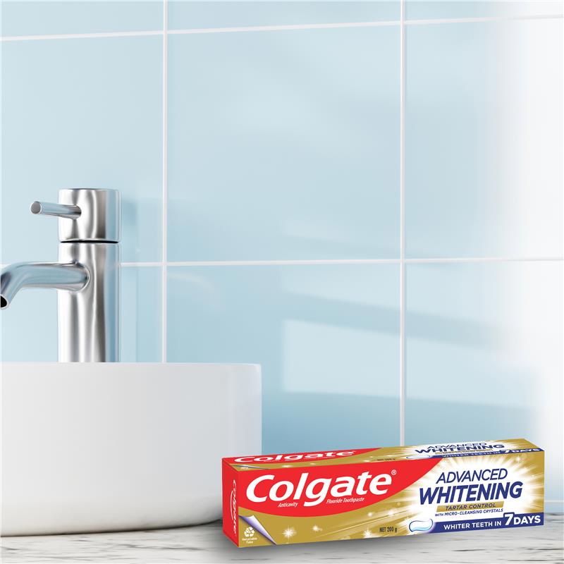 Colgate Toothpaste Whitening + Tartar 200g