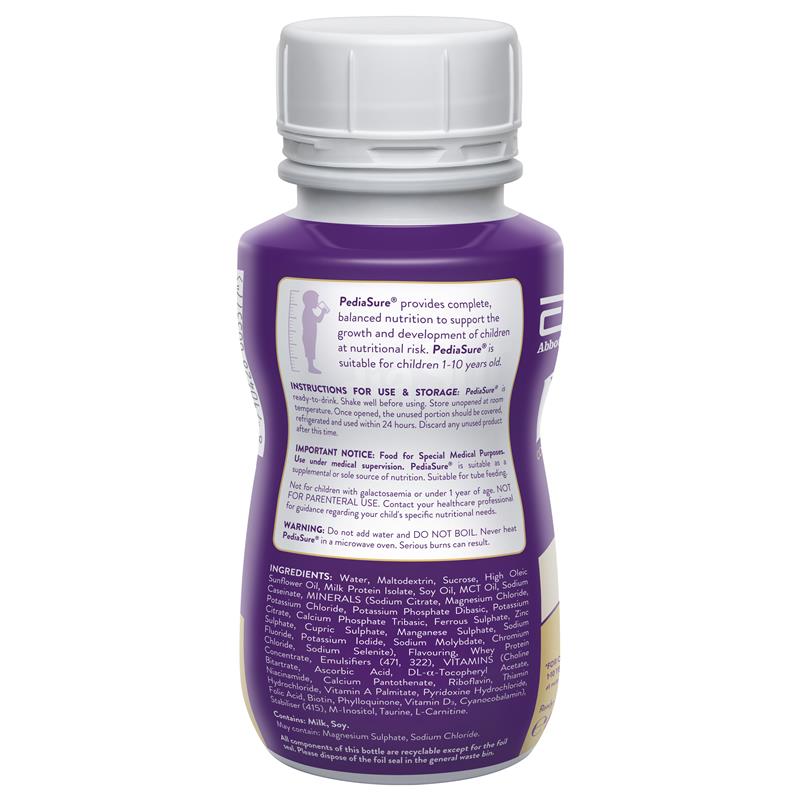 PediaSure Vanilla Liquid Multipack 6 x 200ml