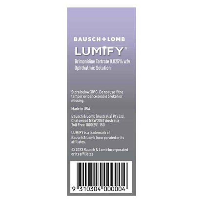 Lumify Redness Reliever Eye Drops 7.5ml