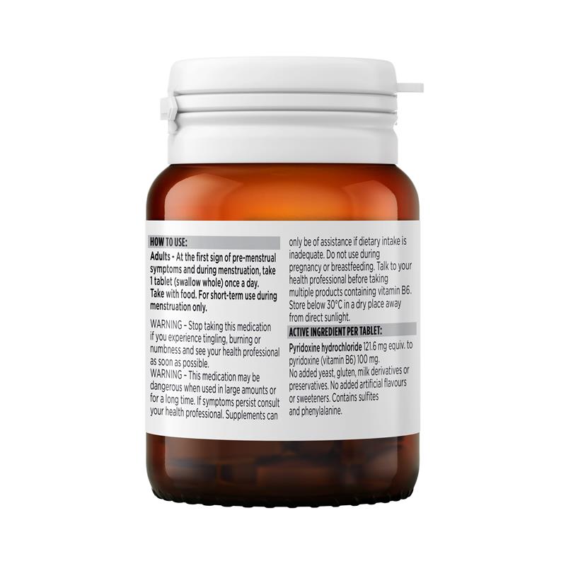 Blackmores Vitamin B6 100mg 40 Tablets - GimmeNow