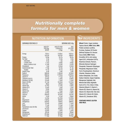 Optislim VLCD Meal Replacement Shake Salted Caramel 21x43g Sachets