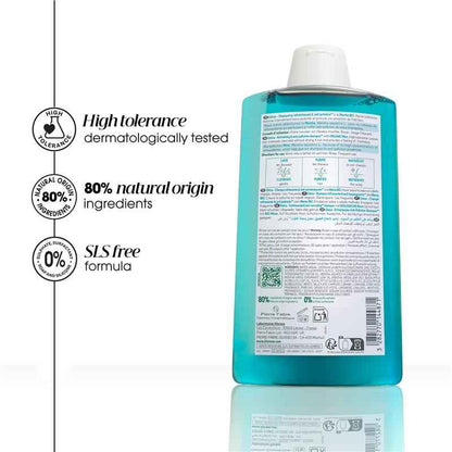 Klorane Scalp Detox Shampoo with Aquatic Mint 400ml