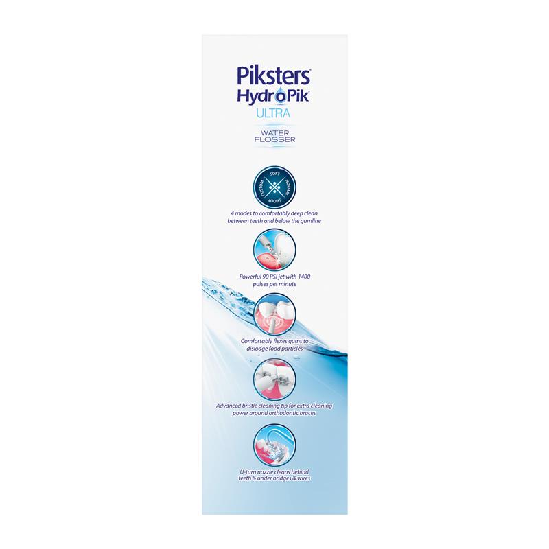 Piksters HydroPik Ultra Water Flosser White
