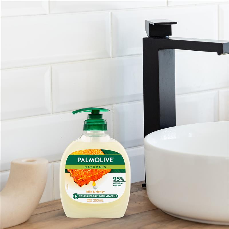 Palmolive Naturals Softwash Hand Wash Milk & Honey 250ml