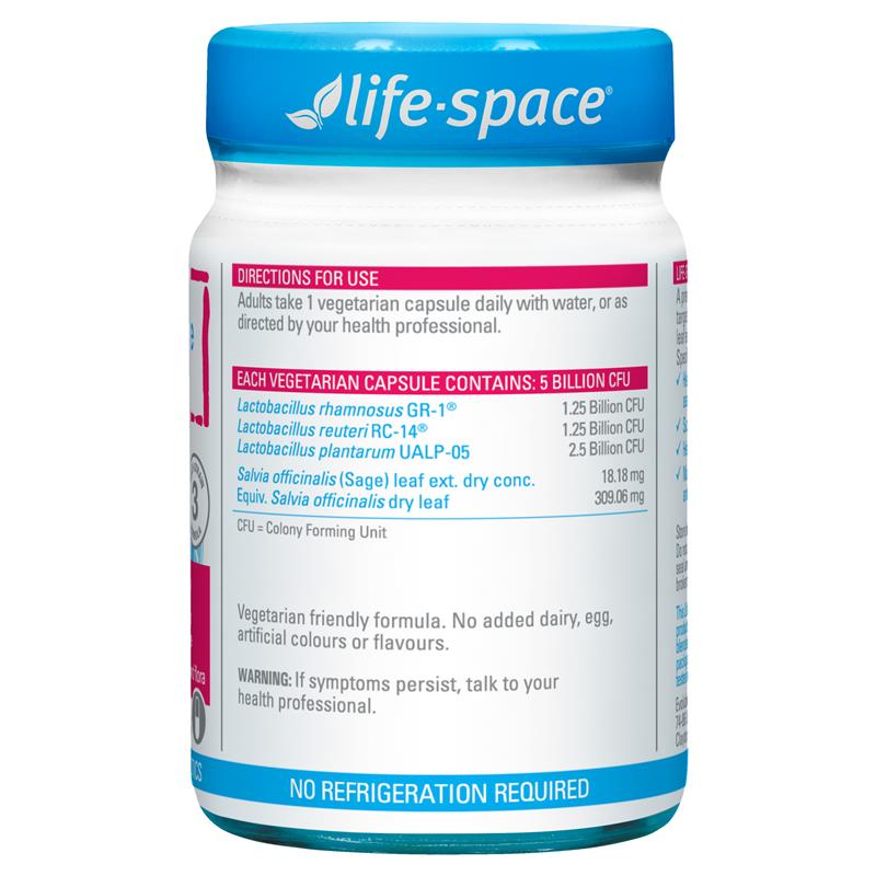Life-Space Probiotic + Menopause Relief 30 Capsules