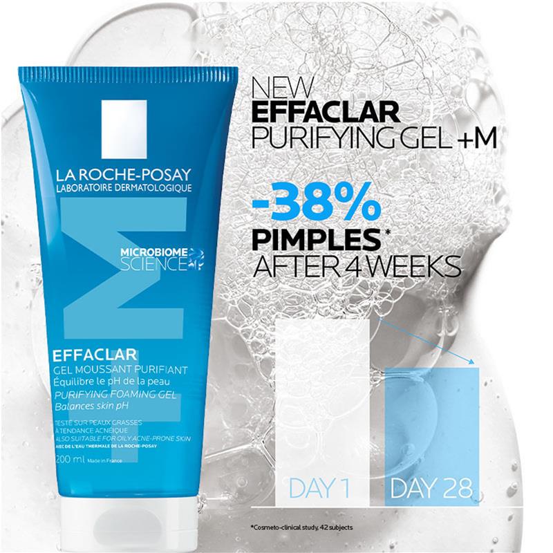 La Roche-Posay Effaclar Purifying Foaming Gel Anti-Acne Cleanser 200mL