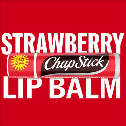 Chapstick Lip Balm Strawberry SPF15+ 4.2g
