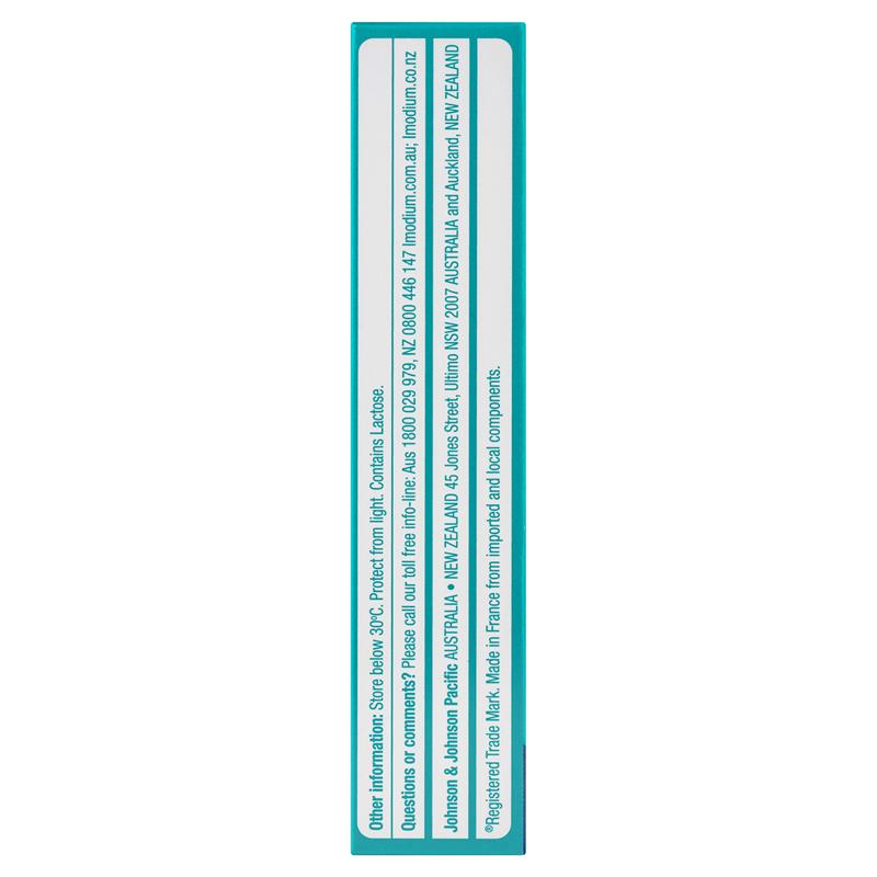 Imodium Diarrhoea Capsules 8 Pack
