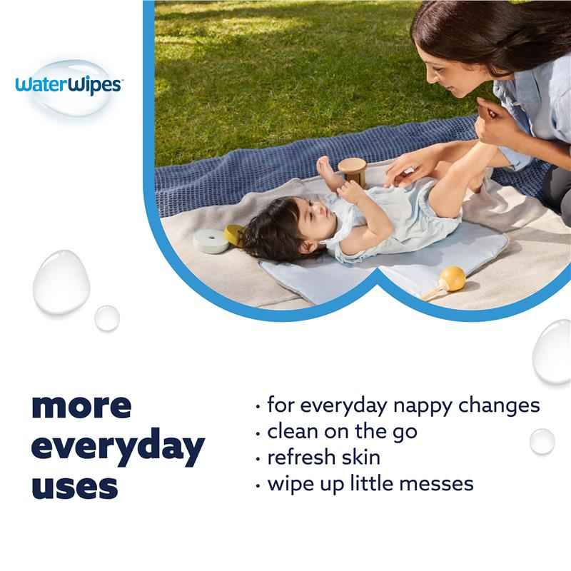 WaterWipes Biodegradable Wipes 6 x 60 Pack