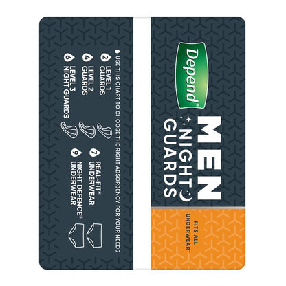 Depend Men Incontinence Guards Level 3 10 Pack