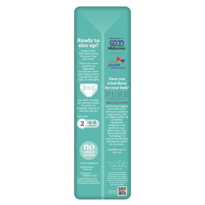 Huggies Ultimate Nappies Size 1 Newborn-5kg Bulk 54 Pack