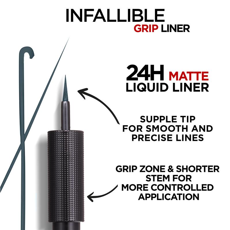 L'Oreal Paris Matte Signature Eyeliner 04 Emeraude