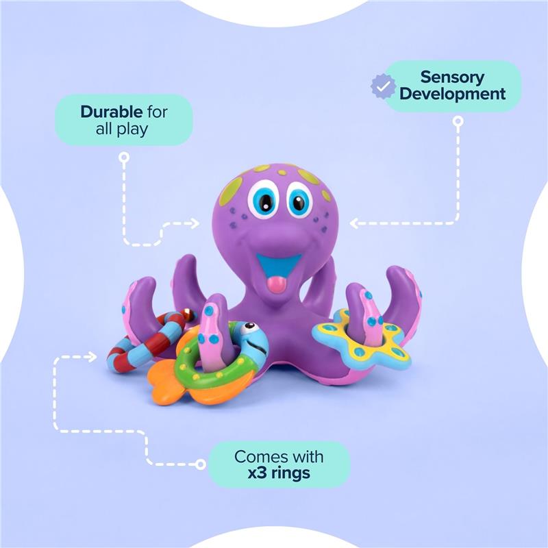 Nuby Floating Octopus Hoopla