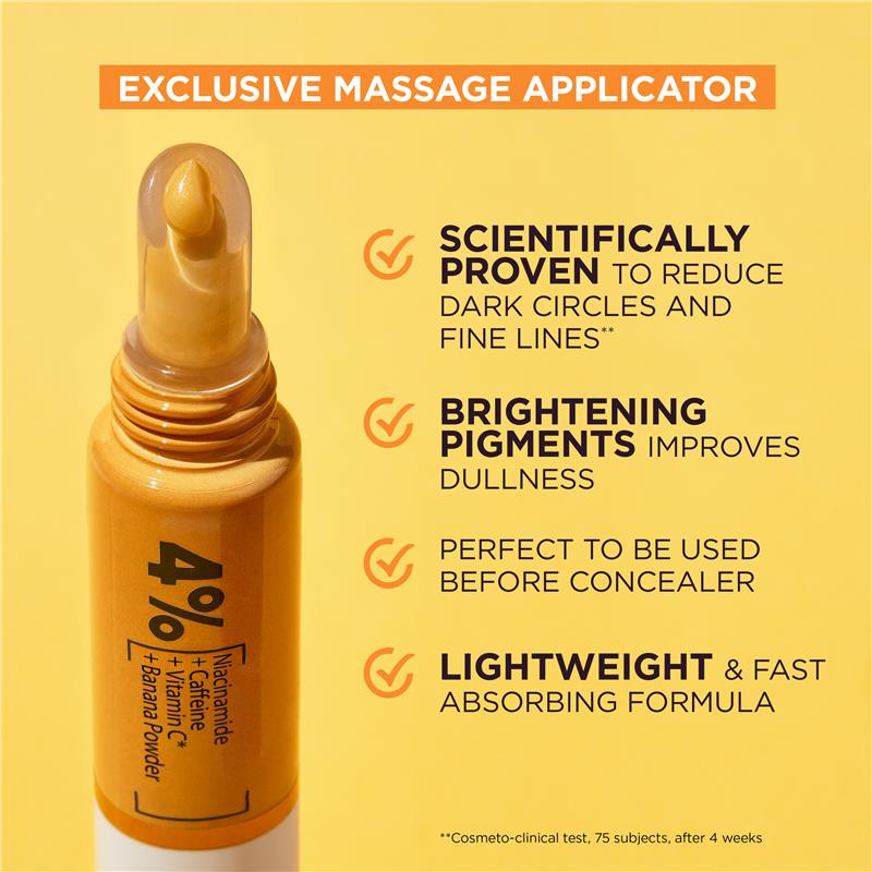 Garnier Skin Active Vitamin C* Brightening Eye Cream 15ml