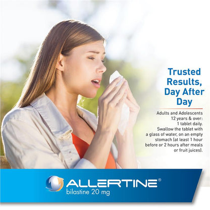 Allertine 20mg 10 Tablets - Bilastine
