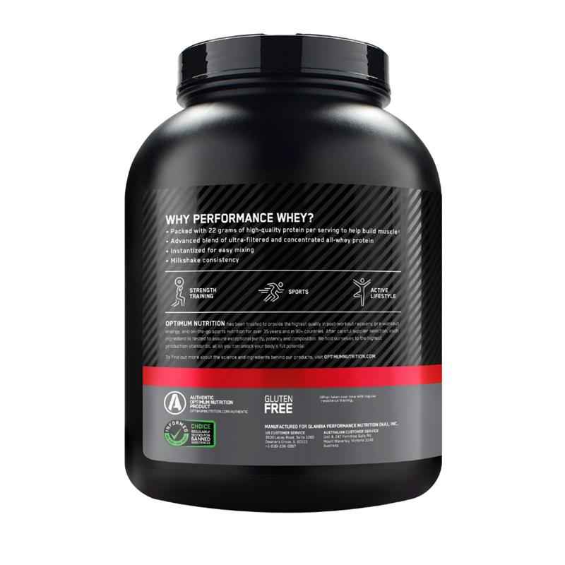 Optimum Nutrition Performance Whey Chocolate 1.95kg