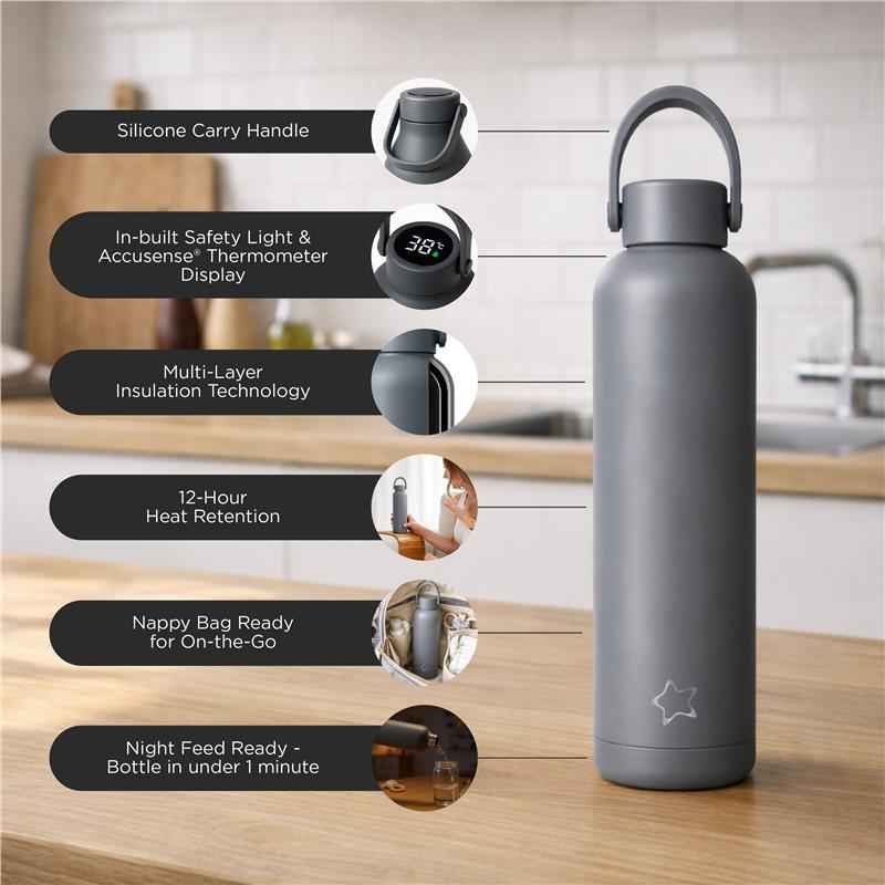 Cherub Baby Instant Warm Smart Flask