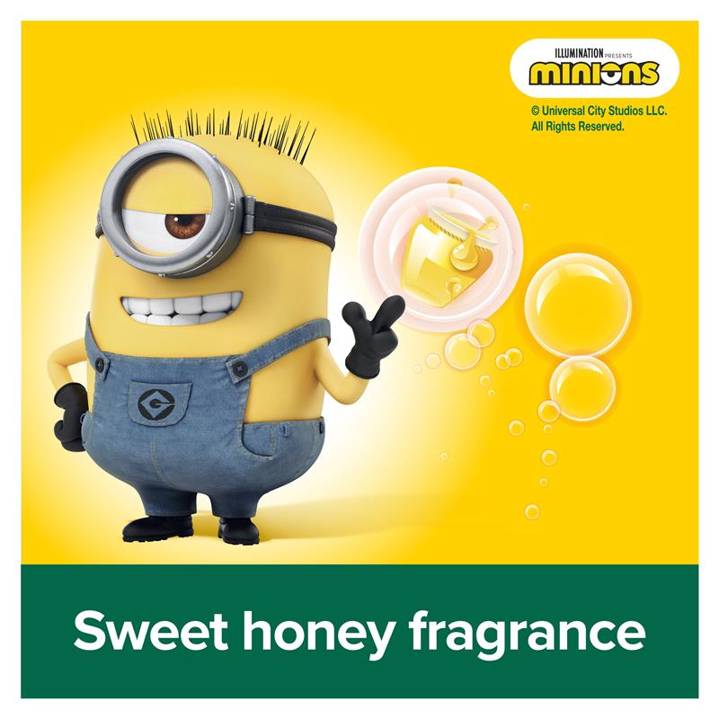 Palmolive Minions Funny Honey Kids 3 in 1 Hair Shampoo Conditioner & Body Wash 700mL