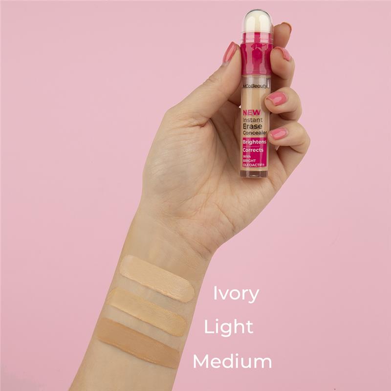 MCoBeauty Instant Erase Concealer Light NEW
