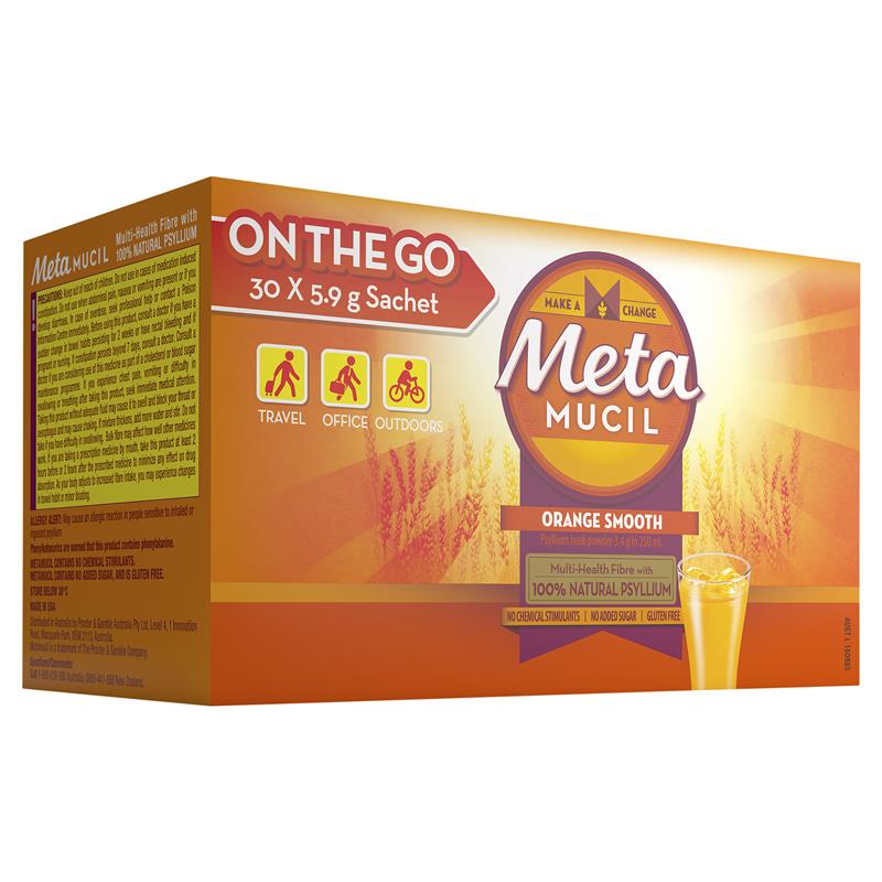 Metamucil Smooth Orange 30 Dose