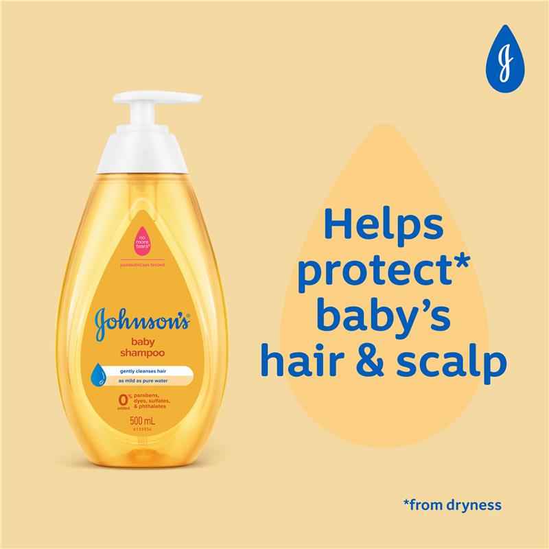 Johnson & Johnson Baby Shampoo 500mL