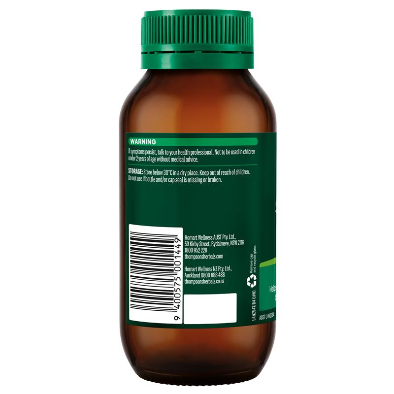 Thompson's Slippery Elm Bark 800mg 120 Tablets