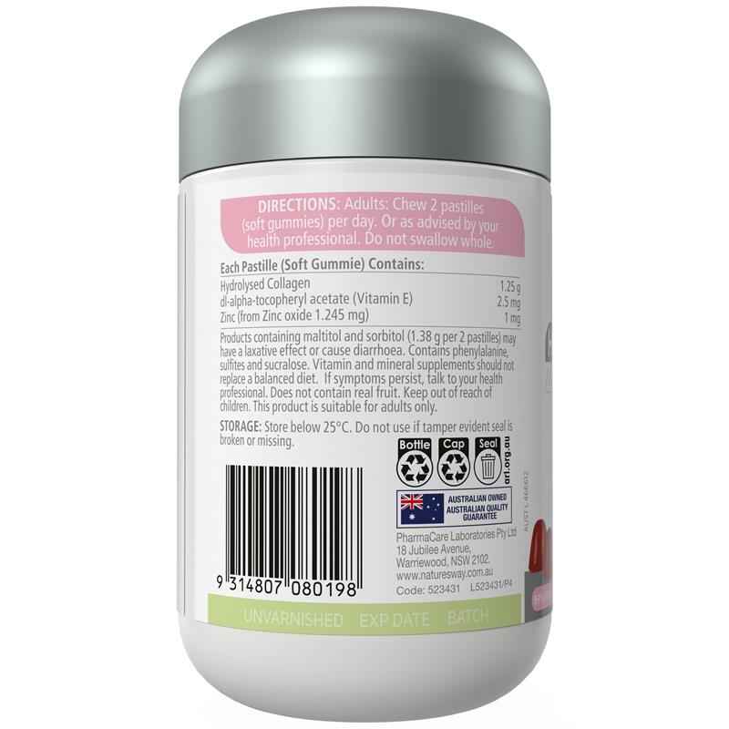 Nature's Way Adult Vita Gummies Sugar Free High Strength Collagen 50 Gummies