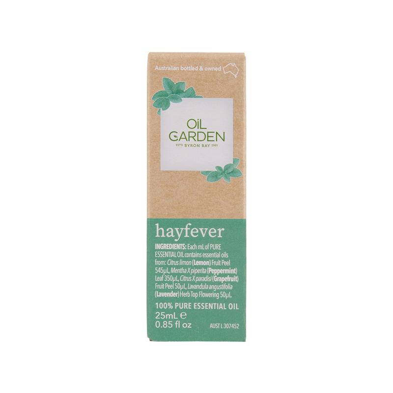 Oil Garden Natural Remedies Hay Fever Oil 25ml