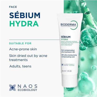 Bioderma Sebium Hydra Nourishing Moisturiser 40ml