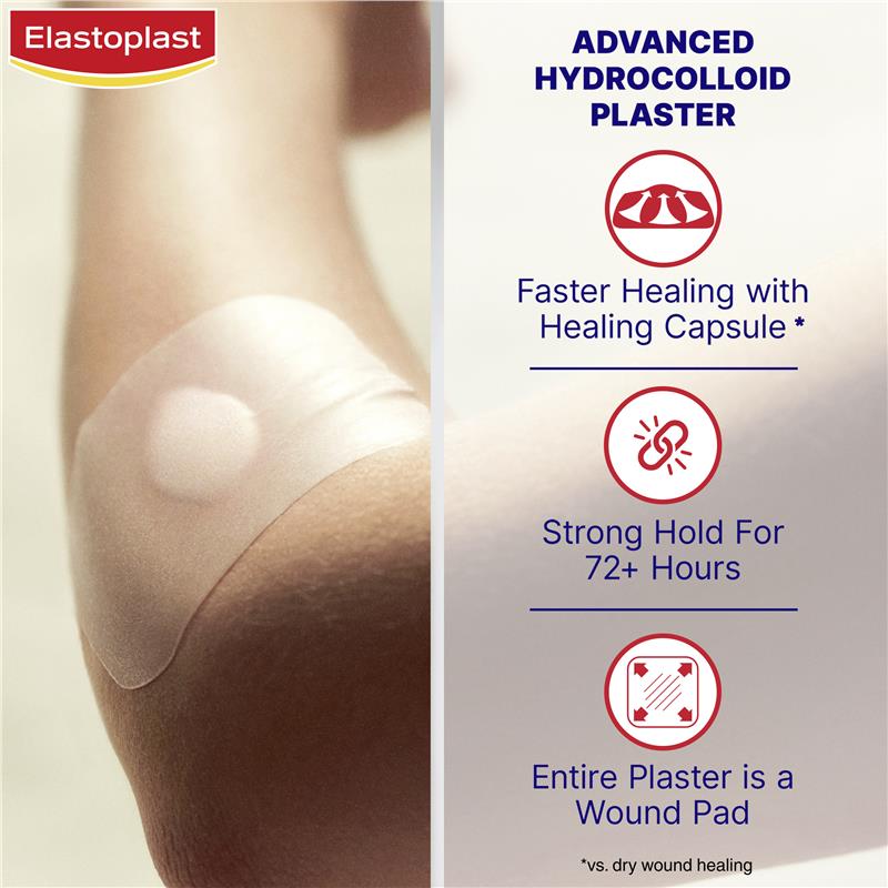 Elastoplast Second Skin Protection Strips XL 6cm x 7cm 3 Pack