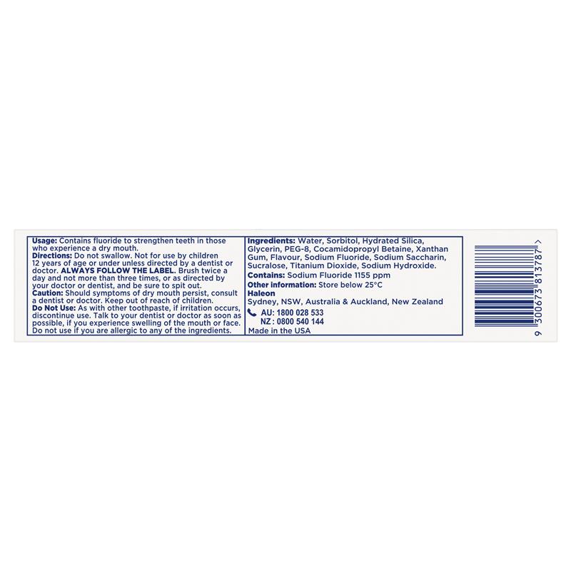 Biotene Dry Mouth Relief Fluoride Toothpaste Fresh Mint 120g