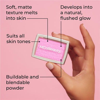 MCoBeauty Glow Up pH Powder Blush Rosy Pink