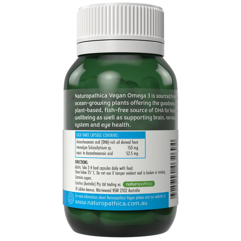Naturopathica Vegan Omega 3 60 Capsules