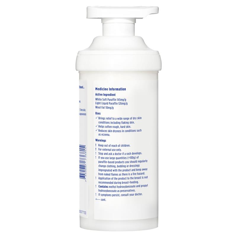 E45 Dermatological Cream Pump 500g