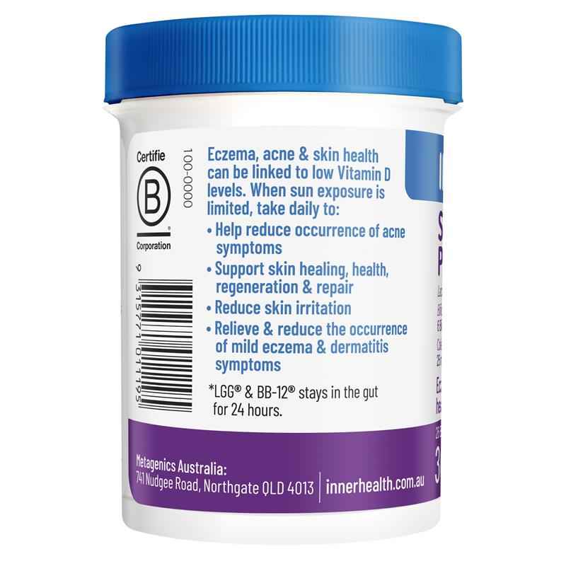 Inner Health Skin Shield Probiotic 30 Capsules