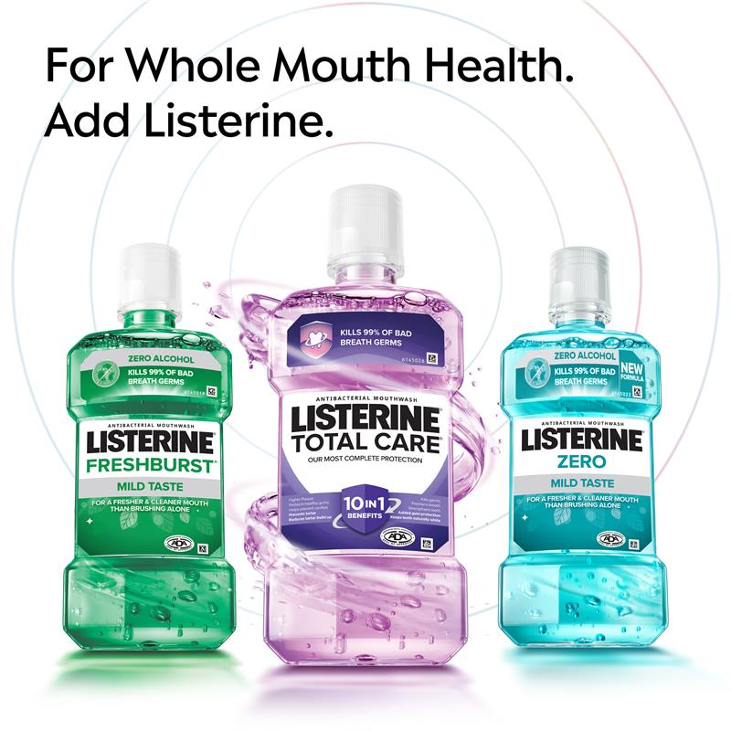 Listerine Cool Mint Antibacterial Mouthwash 250mL