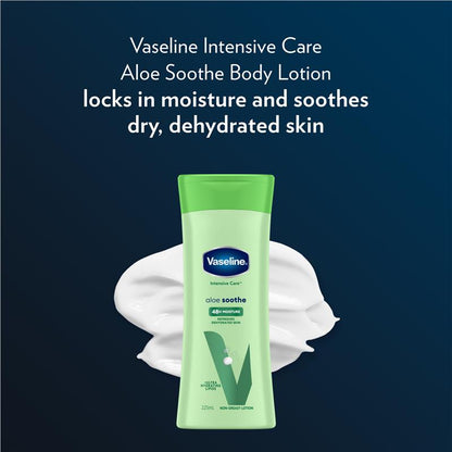 Vaseline Intensive Care Body Lotion Aloe Soothe 225ml - GimmeNow