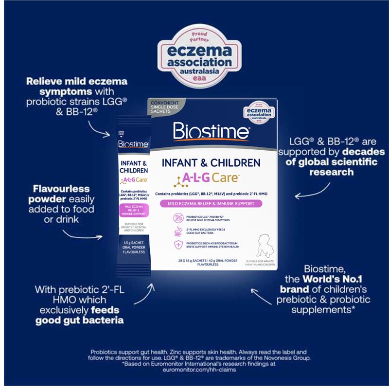 Biostime Infant & Children A-L-G Care 28 Sachets