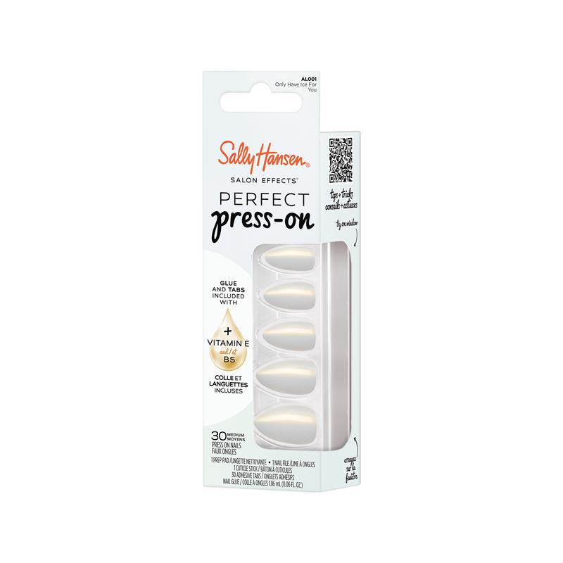 Sally Hansen Salon Effects Perfect Press-On Only Have Ice For You 30 Pieces