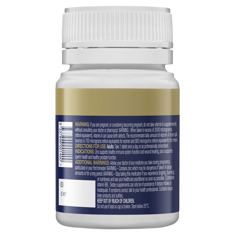 BioCeuticals Zinc Sustain 60 Tablets - GimmeNow