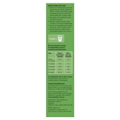 Hydralyte Electrolyte Effervescent Pineapple 20 Tablets