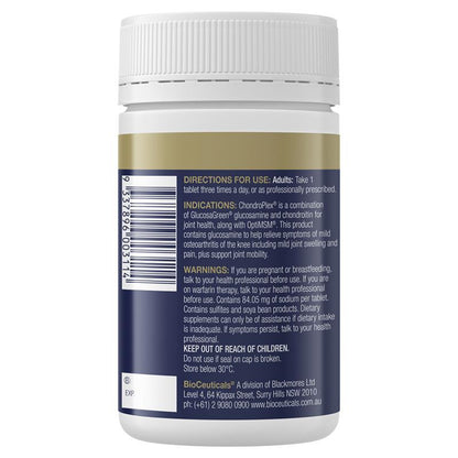 BioCeuticals ChondroPlex 120 Tablets
